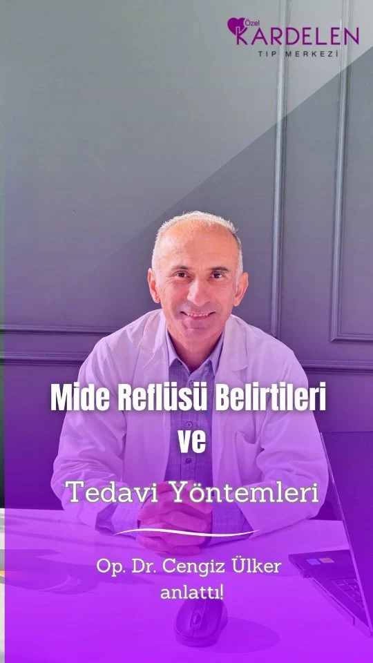 ✨ Mide reflüsü nedir, belirtileri ve tedavi yöntemleri nelerdir?

Kardelen Tıp Merkezi'nden Genel Cerrahi Uzmanı Op. Dr. Cengiz Ülker, sizler için anlattı. ✨

Detaylı bilgi ve randevu için👇
📲 +90 (553) 768 43 46
📞 +90 (216) 371 71 72
💻 kardelentipmerkezi.com

.
.
.
.
.
.
.
#reflü #mide #midereflüsü #midehastalıkları #mideağrısı #midekoruyucu
