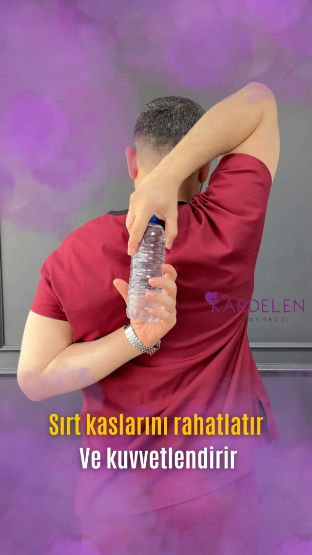 Bu egzersiz omuz mobilitesini artırırve sırt kaslarını kuvvetlendirir.
#fizyoterapi #tıpmerkezi #sağlık