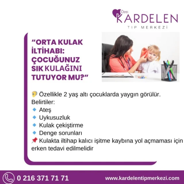 Orta kulak iltihabı, özellikle çocukluk döneminde sık görülebilen durumlar arasında yer alır.
Bu içerikte belirtiler ve dikkat edilmesi gerekenler hakkında genel bilgilere yer verilmiştir.
Bu paylaşım bilgilendirme amacıyla hazırlanmıştır.
#ortakulakiltihabı
#çocuksagligi
#kulakburunboğaz
#sağlıkbilgisi
#genelbilgi